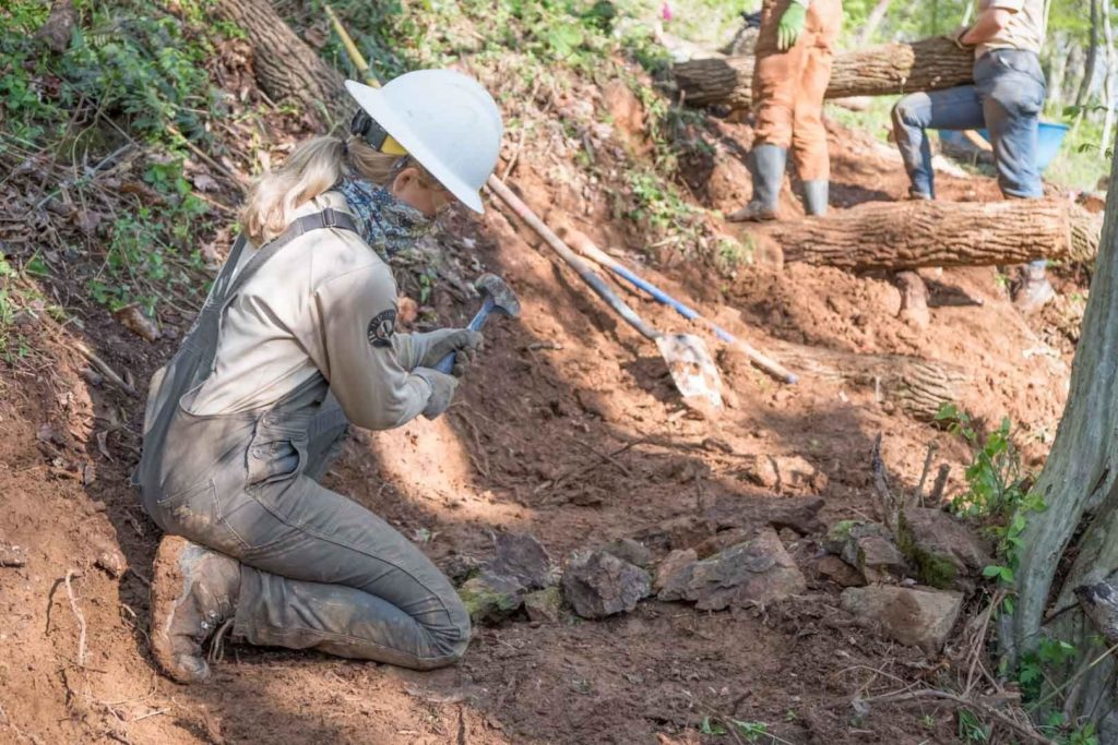 Appalachian Conservation Corps blaze new trail at Rappahannock County Park