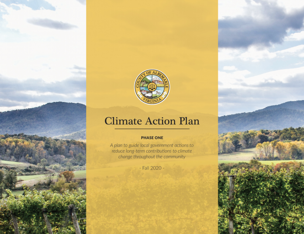 Albemarle County Adopts Climate Action Plan