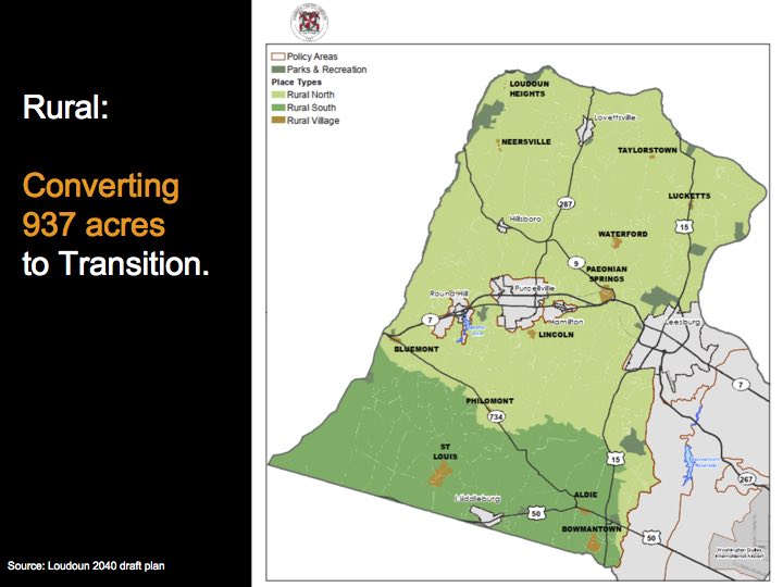 Rural Policy Area proposal