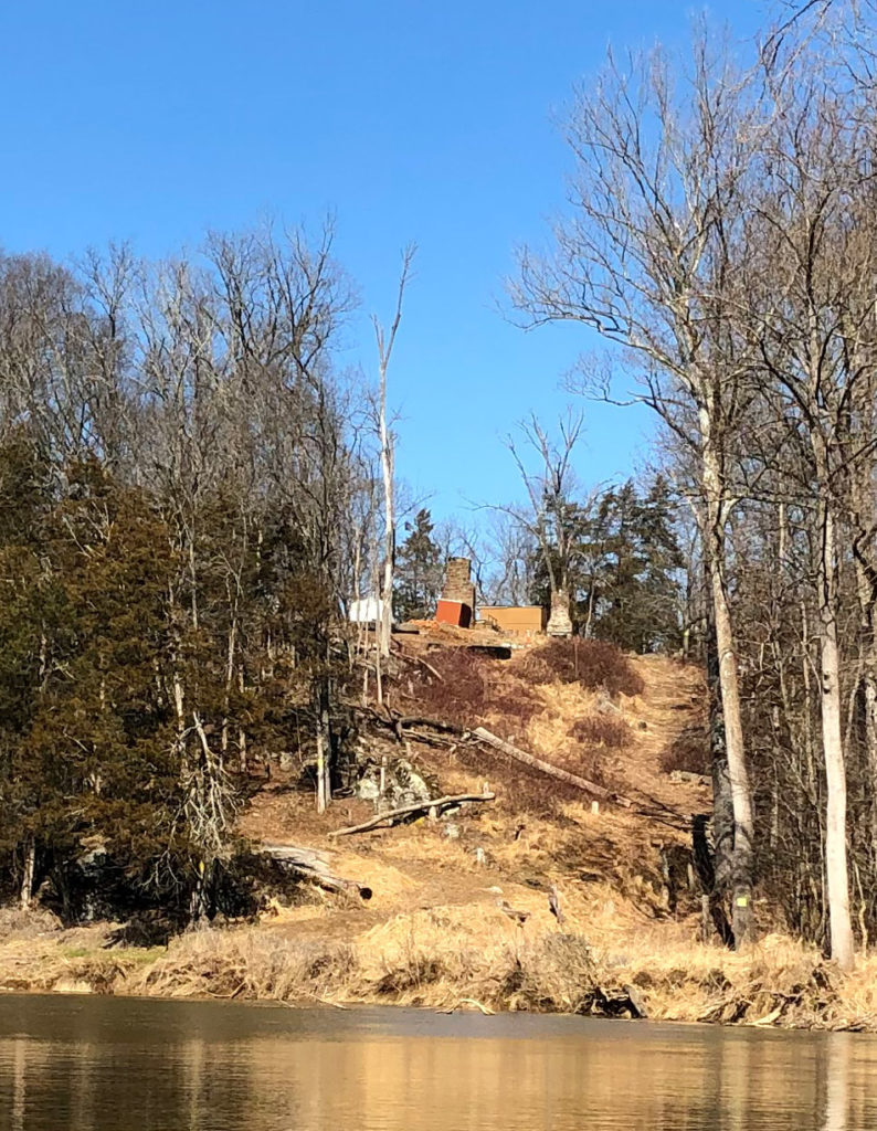 steep slopes at goose creek overlook