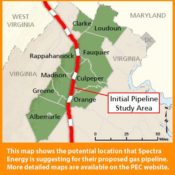 Proposed Natural Gas Line
